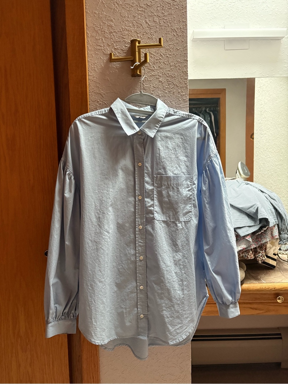 Rails Light Blue Button-Down Shirt